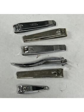 Lot Of Vintage Nail Clippers Trim Gem EXC COND